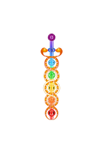 Load image into Gallery viewer, Kundalini Flow Front & Back Design - Women's Round Neck Half Sleeve T-Shirt