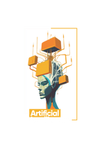 Load image into Gallery viewer, AI Visionary - Men's Round Neck Half Sleeve T-Shirt