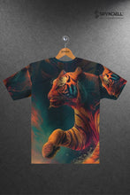 Load image into Gallery viewer, Bengal Tiger - Men's All Over Printed Half Sleeve T-Shirt