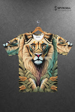 Load image into Gallery viewer, Majestic Lion - Men's All Over Printed Half Sleeve T-Shirt