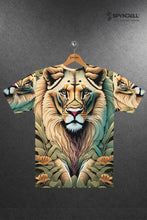Load image into Gallery viewer, Majestic Lion - Men's All Over Printed Half Sleeve T-Shirt