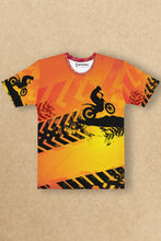Load image into Gallery viewer, Adventure Racing Pattern - Men's All Over Printed Half Sleeve T-Shirt