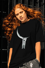 Load image into Gallery viewer, Moonstruck Voyager - Women's Round Neck Half Sleeve T-Shirt