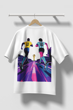 Load image into Gallery viewer, Premium 260 GSM football oversized graphic t-shirt for streetwear fans
