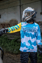 Load image into Gallery viewer, Glacier Ride Camo Men’s Riding Jersey