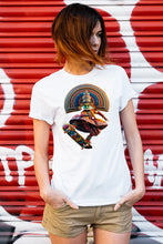 Load image into Gallery viewer, Skateboarding Kathakali - Women's Round Neck Half Sleeve T-Shirt