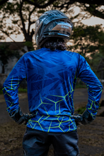 Load image into Gallery viewer, Luminous Matrix Men's Riding Jersey