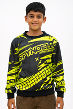 Load image into Gallery viewer, Neon Track Fury Kids Sports Sweatshirt