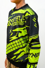Load image into Gallery viewer, Neon Track Fury Kids Sports Sweatshirt