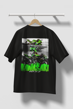 Load image into Gallery viewer, Premium 260 GSM Ninja ZX-6R oversized graphic t-shirt for motorcycle enthusiasts