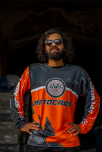 Load image into Gallery viewer, Orange Fury MX Men’s Riding Jersey