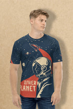 Load image into Gallery viewer, Other Planet - Men's All Over Printed Half Sleeve T-Shirt