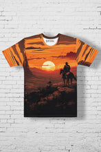 Load image into Gallery viewer, Sunset Rider - Men's All Over Printed Half Sleeve T-Shirt