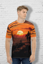 Load image into Gallery viewer, Sunset Rider - Men's All Over Printed Half Sleeve T-Shirt