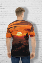 Load image into Gallery viewer, Sunset Rider - Men's All Over Printed Half Sleeve T-Shirt