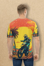 Load image into Gallery viewer, Sunset Racer - Men's All Over Printed Half Sleeve T-Shirt