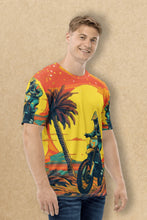Load image into Gallery viewer, Sunset Racer - Men's All Over Printed Half Sleeve T-Shirt