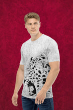 Load image into Gallery viewer, Leopard - Men's All Over Printed Half Sleeve T-Shirt