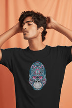 Load image into Gallery viewer, Gorilla Head Sketch - Men's Round Neck Half Sleeve T-Shirt