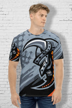 Load image into Gallery viewer, Viking Pattern - Men's All Over Printed Half Sleeve T-Shirt