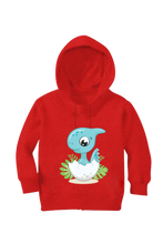Load image into Gallery viewer, Baby Dinosaur Cute - Kid's Hooded SweatShirt