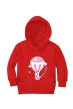 Load image into Gallery viewer, Cute Baby Zebra - Kid's Hooded SweatShirt