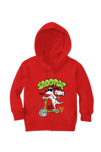 Load image into Gallery viewer, Scooter Doggy Gang - Kid's Hooded SweatShirt