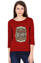 Load image into Gallery viewer, San Francisco Denim - Women's Round Neck Full Sleeve T-Shirt