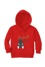 Load image into Gallery viewer, Boo Bat - Kid's Hooded SweatShirt