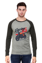 Load image into Gallery viewer, Racing Freedom 85 - Men's Raglan Full Sleeve T-Shirt