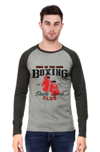Load image into Gallery viewer, Boxing - Men's Raglan Full Sleeve T-Shirt