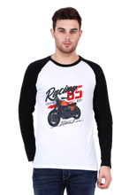 Load image into Gallery viewer, Racing Freedom 85 - Men's Raglan Full Sleeve T-Shirt