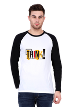 Load image into Gallery viewer, Think Outside The Box - Men's Raglan Full Sleeve T-Shirt