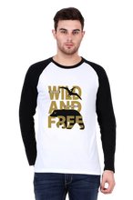 Load image into Gallery viewer, Wild And Free - Men's Raglan Full Sleeve T-Shirt