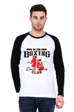 Load image into Gallery viewer, Boxing - Men's Raglan Full Sleeve T-Shirt