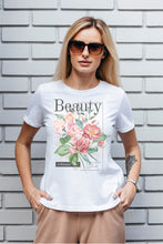 Load image into Gallery viewer, Beauty Paradise - Women's Round Neck Half Sleeve T-Shirt