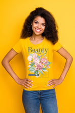 Load image into Gallery viewer, Beauty Paradise - Women's Round Neck Half Sleeve T-Shirt