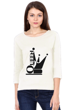 Load image into Gallery viewer, Queen - Women's Round Neck Full Sleeve T-Shirt