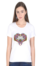 Load image into Gallery viewer, Sacred Unicorn - Women's Round Neck Half Sleeve T-Shirt