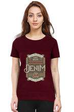 Load image into Gallery viewer, San Francisco Denim - Women's Round Neck Half Sleeve T-Shirt