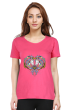 Load image into Gallery viewer, Sacred Unicorn - Women's Round Neck Half Sleeve T-Shirt