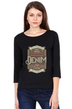 Load image into Gallery viewer, San Francisco Denim - Women's Round Neck Full Sleeve T-Shirt