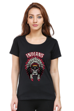 Load image into Gallery viewer, Indian Tribe - Women's Round Neck Half Sleeve T-Shirt