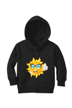Load image into Gallery viewer, Thumbs-Up Sun - Kid's Hooded SweatShirt