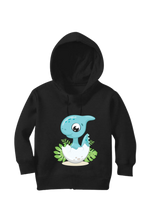 Load image into Gallery viewer, Baby Dinosaur Cute - Kid's Hooded SweatShirt