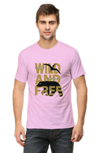 Load image into Gallery viewer, Wild And Free - Men's Round Neck Half Sleeve T-Shirt