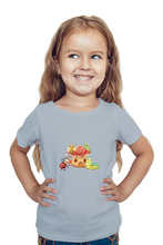 Load image into Gallery viewer, Funny Insects with Mushroom House - Kid's Round Neck Half Sleeve T-Shirt