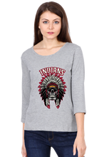 Load image into Gallery viewer, Indian Tribe - Women's Round Neck Full Sleeve T-Shirt