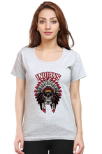 Load image into Gallery viewer, Indian Tribe - Women's Round Neck Half Sleeve T-Shirt