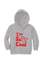 Load image into Gallery viewer, I Am So Cool - Kid's Hooded SweatShirt